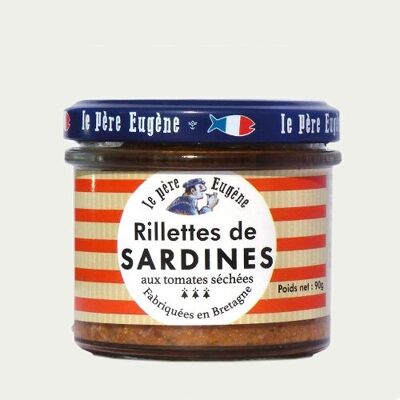 Rillettes de sardines aux tomates séchées Le Père Eugène 90 gr