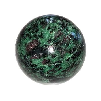 Sphère Rubis zoïsite - 40mm 2