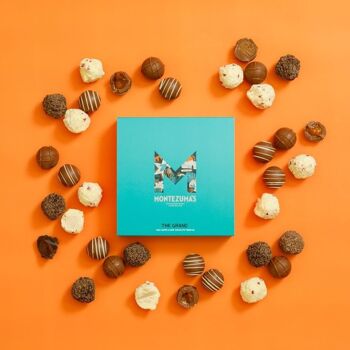 Grande Boîte de Collection de Truffes au Chocolat (Lait, Blanc et Noir) x16pcs/ Small/ 220g 5
