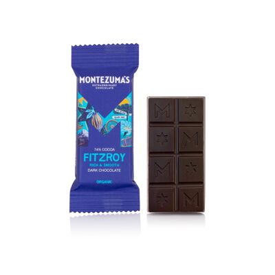 Fitzroy 73 % dunkle Bio-Schokolade 25 g Mini-Riegel
