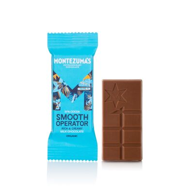 Smooth Operator 37% Cioccolato Biologico Al Latte 25g Mini Bar