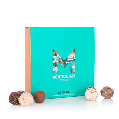 Caja Colección Grand Chocolate Truffle (Leche, Blanca y Oscura) x25uds/ Mediana/ 350g