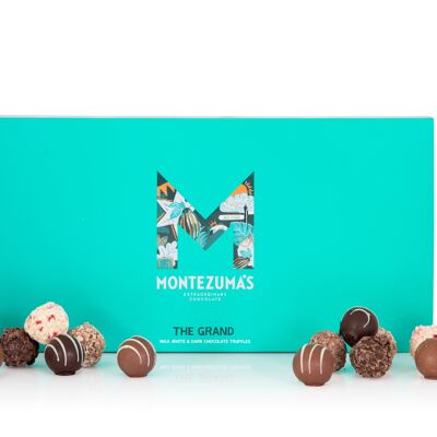 Caja Colección Grand Chocolate Truffle (Leche, Blanca y Oscura) x50uds/Grande/700g