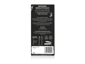 Barre Absolute Black 100% Cacao 90g 2