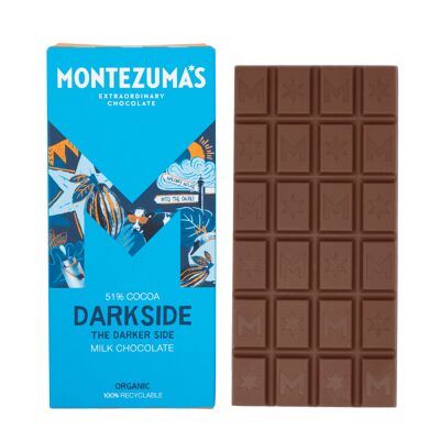 Barra Darkside 51% Chocolate con Leche Más Oscuro Orgánico 90g