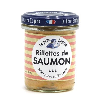 Le Père Eugène salmon rillettes 170 gr
