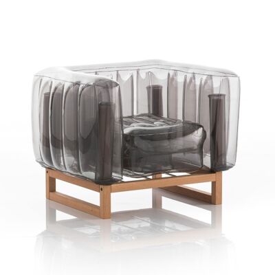 Armchair YOMI EKO WOOD black