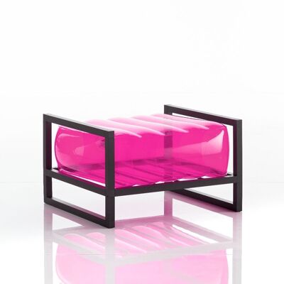 EKO pink pouffe