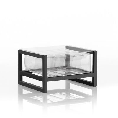 EKO transparenter Couchtisch