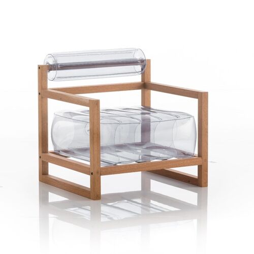 Fauteuil Yoko EKO-Transparent