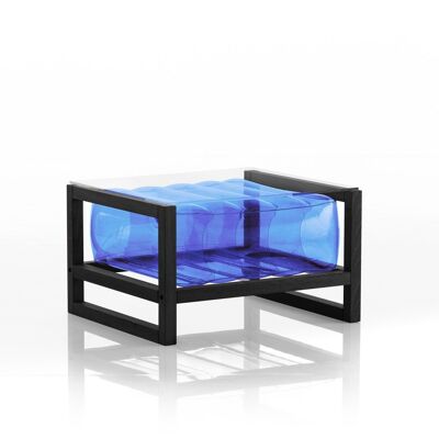 Coffee table EKO Black Wood-Blue