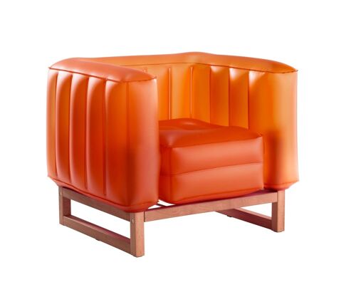 Fauteuil Yomi Lumineux-Orange