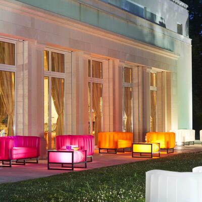 Luminous Yomi garden furniture-Pink