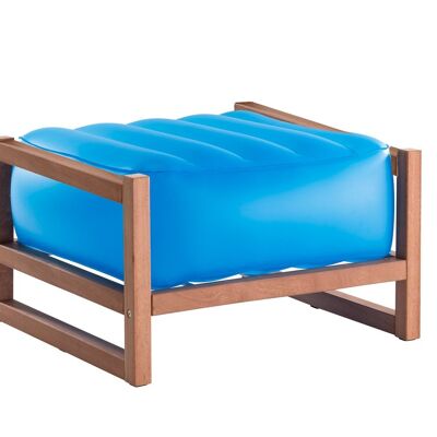 Hocker EKO WOOD Leuchtend-Blau