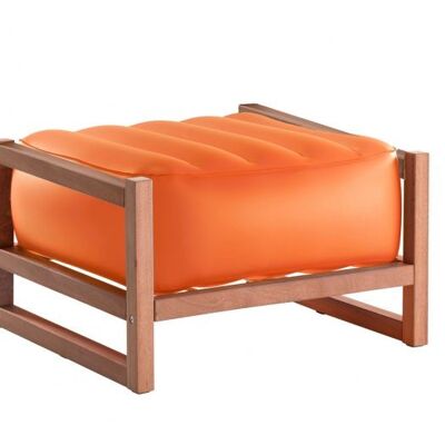 Hocker EKO WOOD Leuchtorange