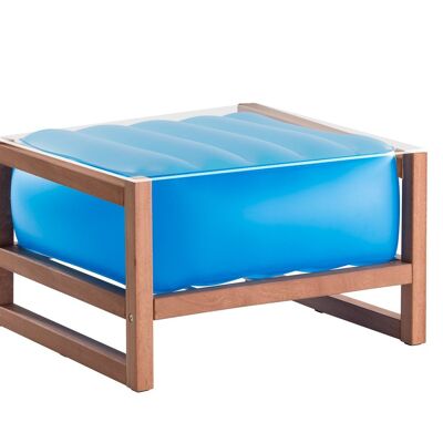 Table basse EKO Wood lumineuse-Bleu