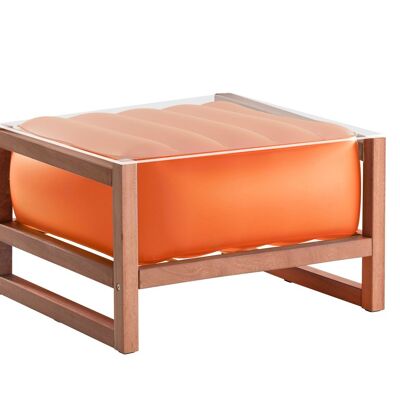 Light EKO Wood coffee table-Orange