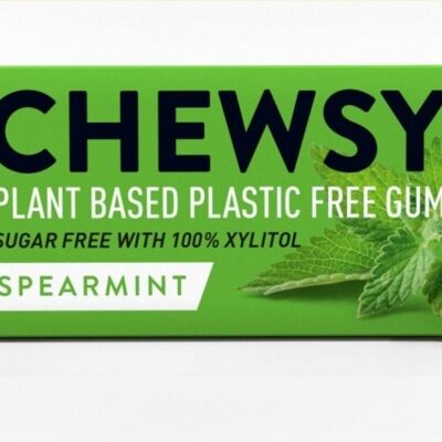 Chewsy - chewing-gum sans plastique - MENTHE VERTE