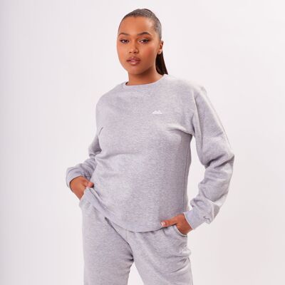 Premium Sweatshirt - Cloud Grey Marl