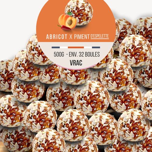 ENERGY-BALLS ABRICOT-PIMENT D'ESPELETTE - BIO - VRAC