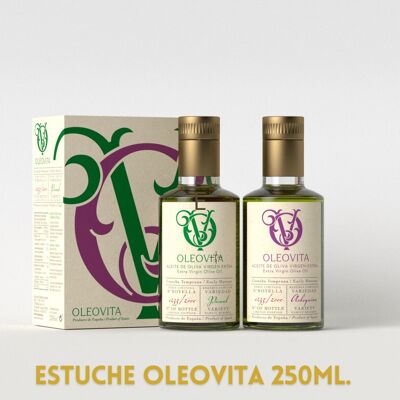 Picual and Arbequina Extra Virgin Oil Case 250ml.