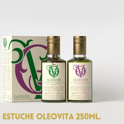 Picual and Arbequina Extra Virgin Oil Case 250ml.