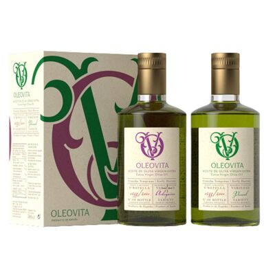 Picual and Arbequina Extra Virgin Oil Case 500ml.
