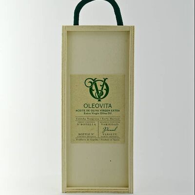 Oleovita Picual Wood Case for 500ml bottles.