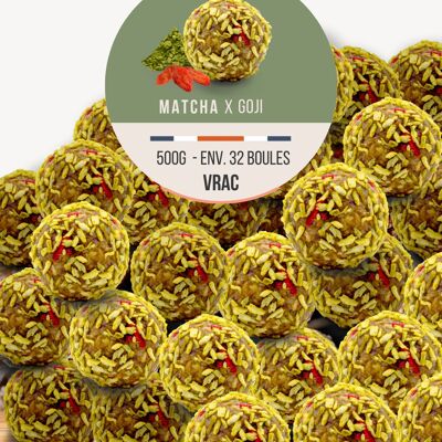 ENERGY-BALLS MATCHA-GOJI - BIOLOGICO - BULK