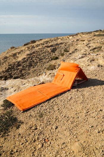 Le Nomad - Transat pliable orange 3