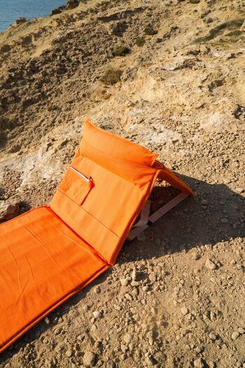 Le Nomad - Transat pliable orange 4