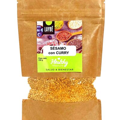 Bag Doypack SESAME with CURRY 200g
