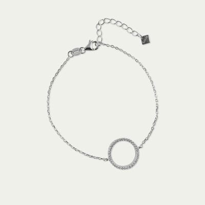 Bracelet Grand Cercle, argent sterling