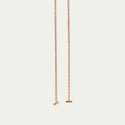 Earrings bar, rose gold plated