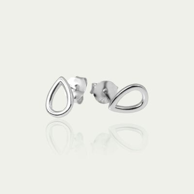 Stud Earrings, Sterling Silver