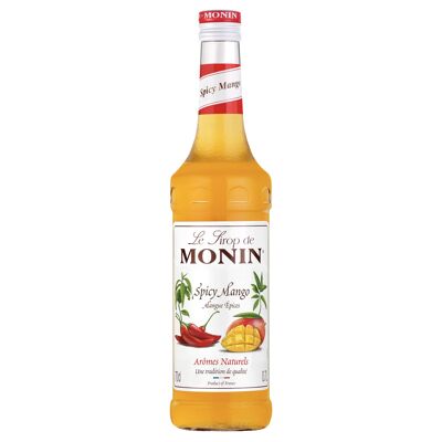 Sirope de Mango Picante MONIN - Sabores naturales - 70cl