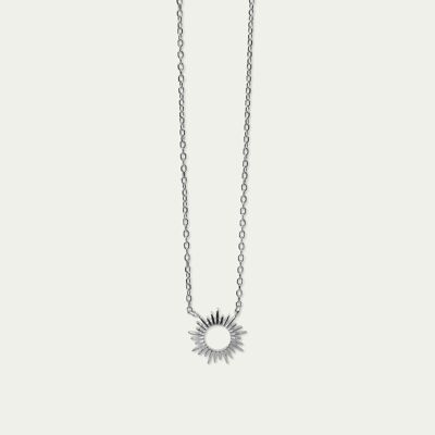 Necklace Sun, sterling silver