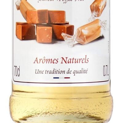 Sirop Saveur Toffee Nut MONIN - Arômes naturels - 70cl