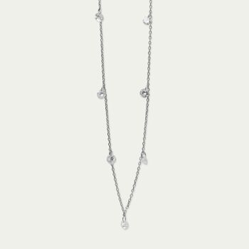 Collier Pure Glam avec zircone, argent sterling