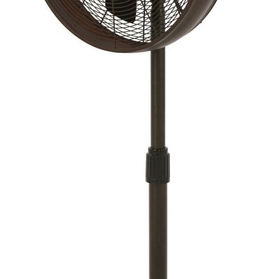 LUCCI air- BREEZE, pedestal fan in IL RUBBED BRONZE