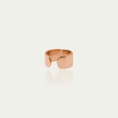 Earcuff Bright, rose gold plated - sold individually