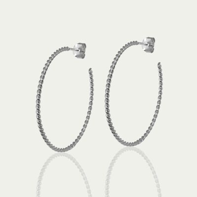 Creolo basic twist, argento sterling