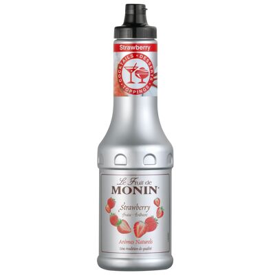 MONIN Strawberry Fruit - Natural flavors - 50cl