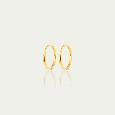 Creole Pure, yellow gold plated