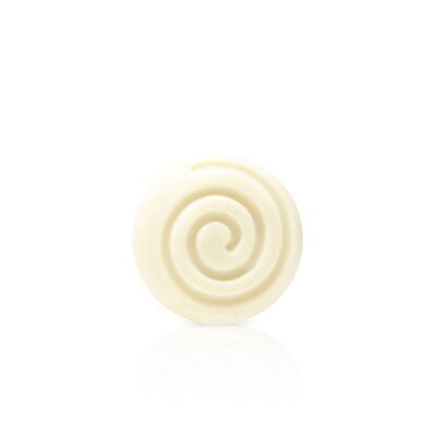Champú sólido “Douce Écume” - Granel 85 g - Aprobado para niños/mujeres embarazadas - flor de algodón - súper espuma