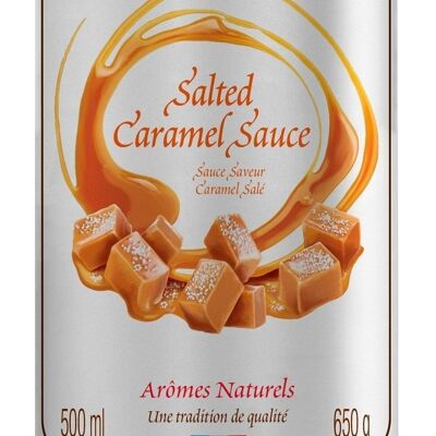 La Sauce Caramel Salé MONIN - Arômes naturels - 50cl