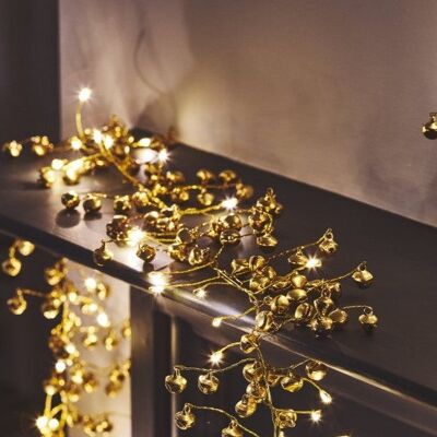 Gold Bell fairy lights