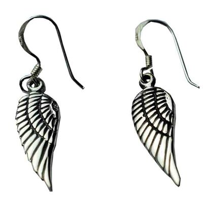 Angel wing Earrings in 925 Silver