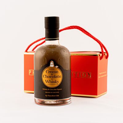 Chocolat au Whisky Premium Liqueur - 500ml (sans coffret cadeau)