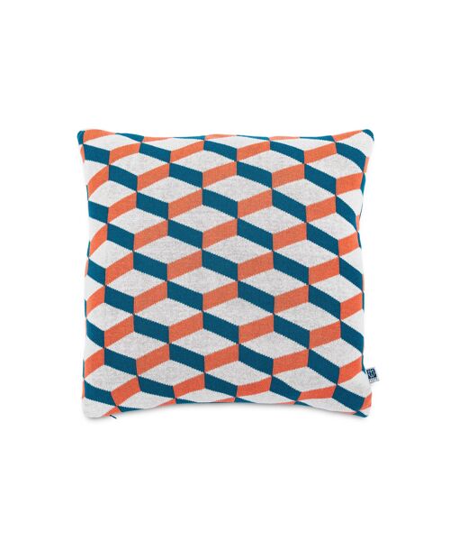 Azulejo Aveiro Cushion Cover - Coral